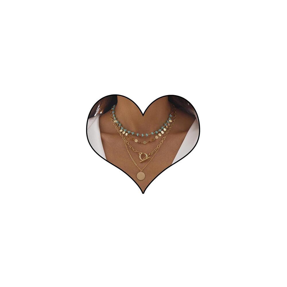 Layered Western Necklaces for Women Western Boho Country Necklaces
